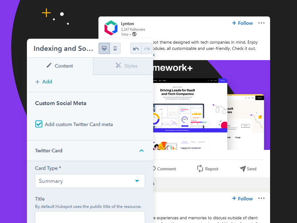 Framework Plus Theme by Lynton