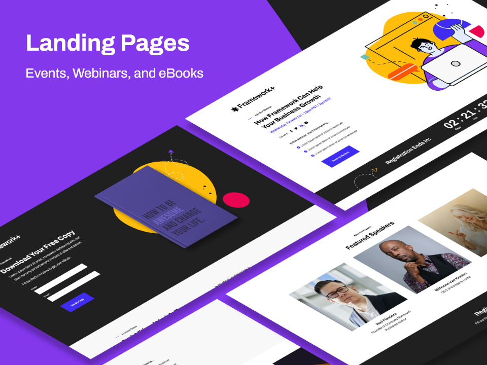 Events, Webinars, and eBooks