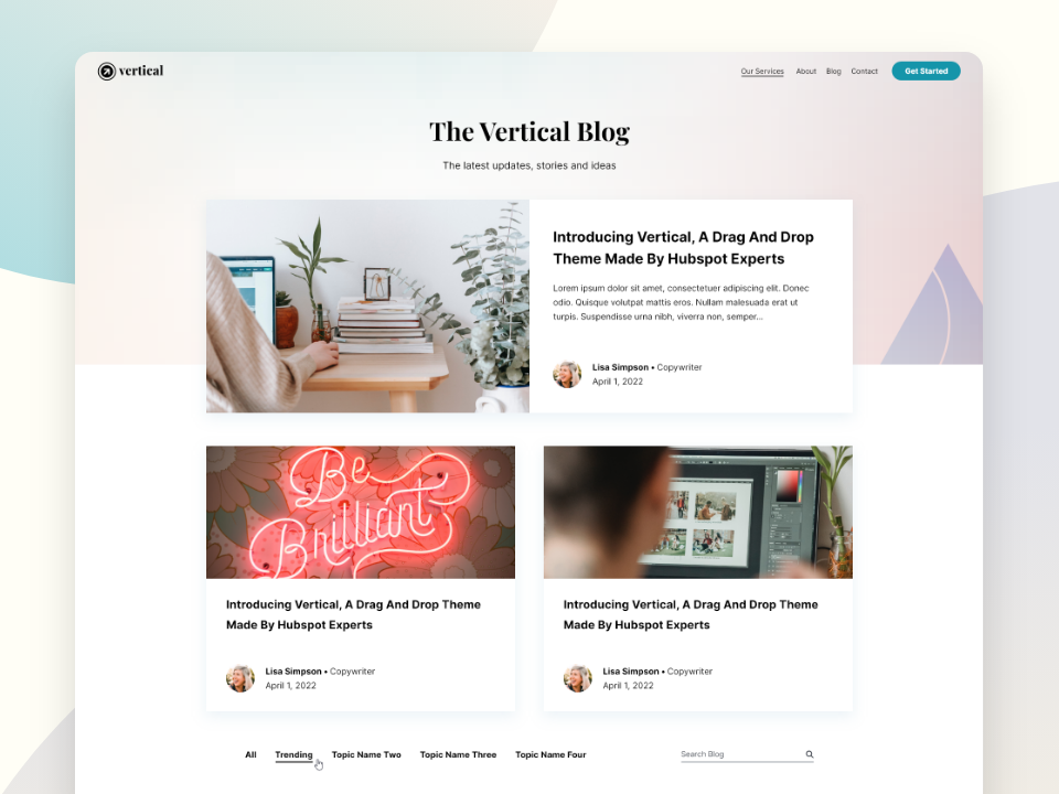 Easy Blog Capabilities